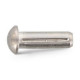 DIN 1476 A2 1,6X6 Штифт с полукруглой головой, насечкой по всей длине с трех сторон и фаской нержавеющий