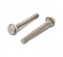 M 10X100/100 DIN 6921 A2 Болт нержавеющий с шестигранной головкойи фланцем с насечками