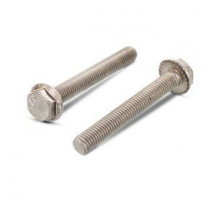 M 12X25/25 DIN 6921 A2 Болт нержавеющий с шестигранной головкойи фланцем с насечками
