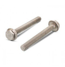 M 12X25/25 DIN 6921 A2 Болт нержавеющий с шестигранной головкойи фланцем с насечками