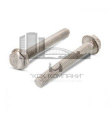 M 12X70/70 DIN 6921 A2 Болт нержавеющий с шестигранной головкойи фланцем с насечками