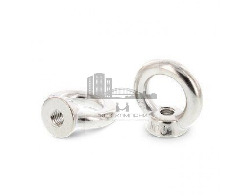 Art. 582 М12 (cast form) A4 Гайка нержавеющая литая, подъемная