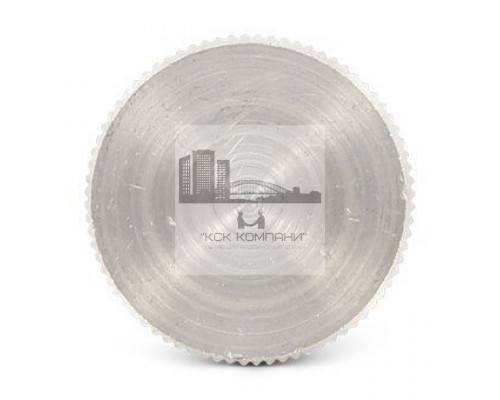 DIN 653 AISI 303 M 2X10 Винт с накатанной головой нажимной низкий рифленый нержавеющий