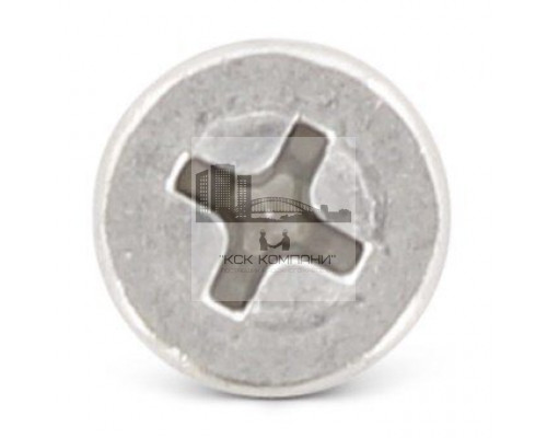 Art. 9092 A2 5,5X25 H Саморез с полупотайной головкой для термопластов с двухзаходной резьбой разной высоты и центрирующим концом, крестообразный  купить в Москве