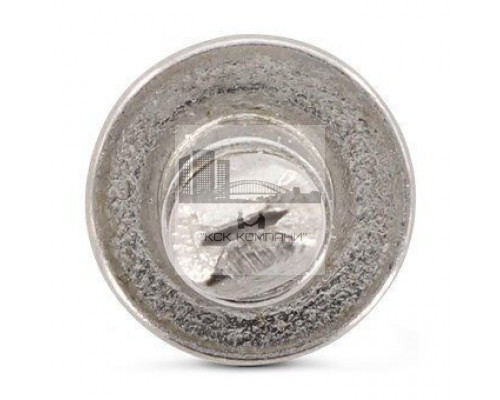 Заклепка ISO 15983 A2/A2 4X8 нержавеющая вытяжная, открытый конец, рифленая оправа со стандартным бортиком