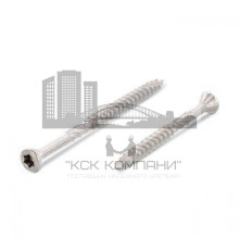 Art. 9242 AISI 410 4,0X50/30 TX15 Шуруп самосверлящий самозенкующийся с полупотайной головой с режущей кромкой и второй фиксирующей резьбой, углом голов