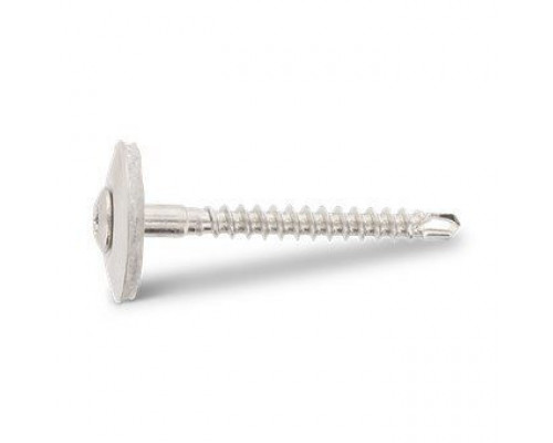 Art. 9089 A2 4,5X30 TX20 Шуруп по дереву с полупотайной головой с закрепленной EPDM-шайбой (25 мм), шлиц TX