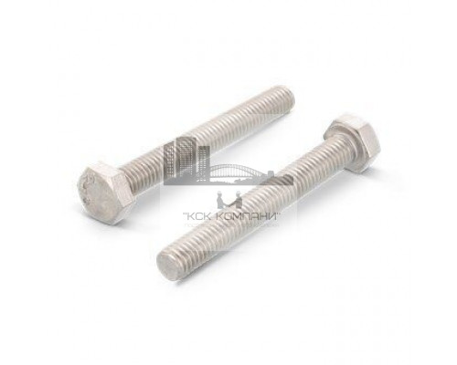 M10X160 DIN 933 A2 Болт нержавеющий с шестигранной головкой, полная резьба