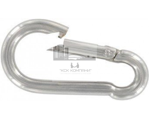 Art. 9075 A4 11X120 Карабин пружинный нержавеющий  купить в Москве