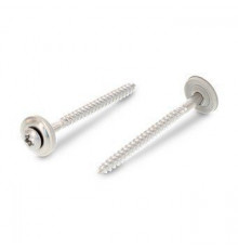 Art. 9287 A2 5,0X200 TX25 Шуруп по дереву с полупотайной головой с закрепленной EPDM-шайбой (15 мм), шлиц TX