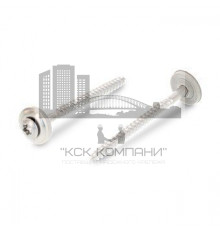 Art. 9287 A2 4,5X65 TX25 Шуруп по дереву с полупотайной головой с закрепленной EPDM-шайбой (15 мм), шлиц TX