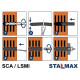Анкерная шпилька STALMAX SCA A4 с гайкой и шайбой нержавеющая, М10х130 мм