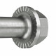 FBS II 12x85 25/10/- US A4 Высокоэффективный шуруп fischer с пресс-шайбой и шестигранной головой по бетону для максимально простого монтажа