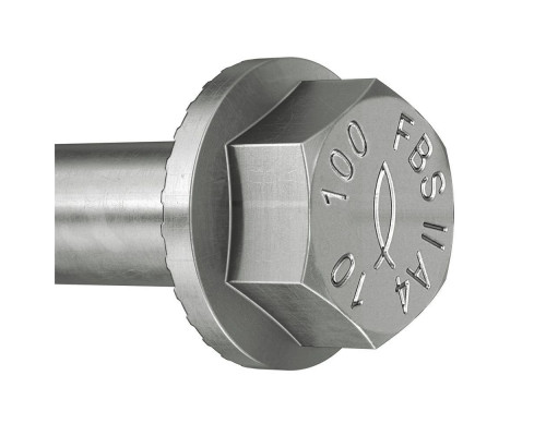 FBS II 8x70 5/- US A4 Высокоэффективный шуруп fischer с пресс-шайбой и шестигранной головой по бетону для максимально простого монтажа