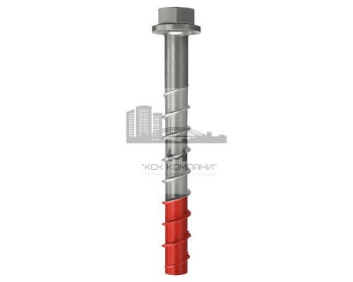 FBS II 8x60 10/- US A4 Высокоэффективный шуруп fischer с пресс-шайбой и шестигранной головой по бетону для максимально простого монтажа  купить в Москве