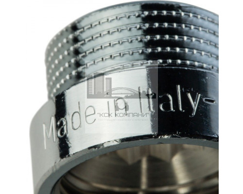 Удлинитель внутренняя / наружная 3/4x10 мм, хромированный