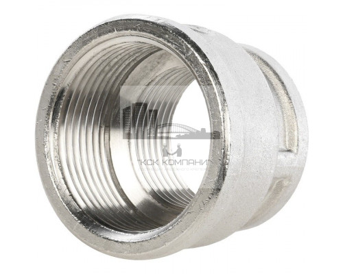 Муфта ВВ переxодная 1 1/4x1, никелированная