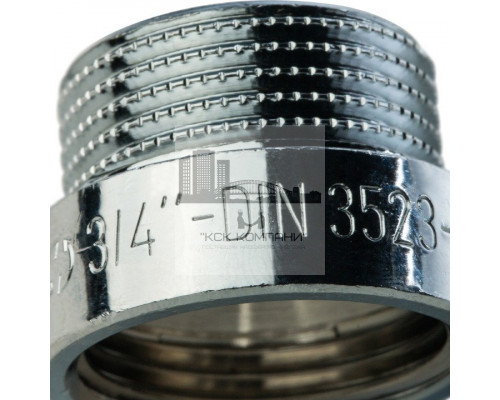 Удлинитель внутренняя / наружная 3/4x10 мм, хромированный