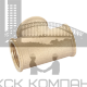 Тройник 264260 равнопроходной ВР 1, бронза (Виега)