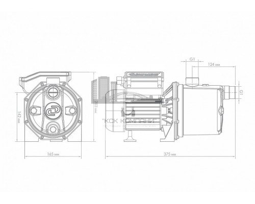 Поверхностный насос ДЖАМБО 60/35 Н (Dzhileks)
