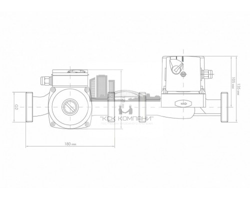 Циркуляционный насос ЦИРКУЛЬ 32/60 (Dzhileks)