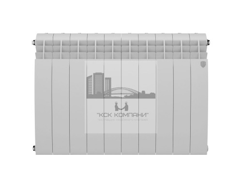 Радиатор биметаллический Biliner 500 x10 Bianco Traffico, боковое подключение