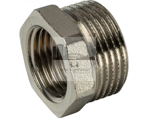 Футорка внутренняя / наружная 3/4x1/2, никелированная