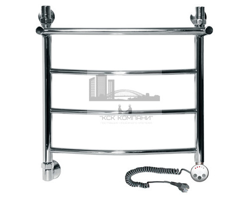 Электрический полотенцесушитель Arc ЛД ВП 500x500 4 с полкой