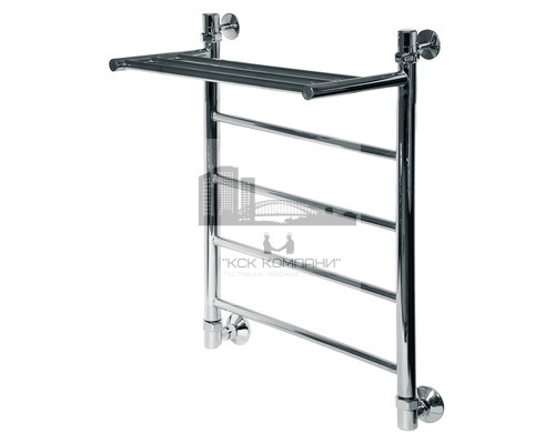 Водяной полотенцесушитель Classic ЛП ВП 600x600 5 с полкой