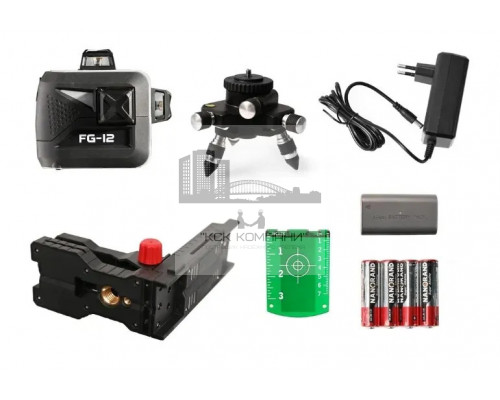 Лазерный уровень/нивелир  FG-12, Зеленый луч