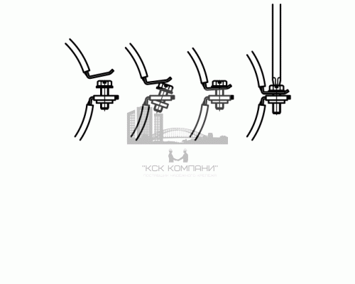 Хомут для труб KSB1 М8 3/4 (25-28 мм) 1 винт. с уплотн. epdm, быстрый замок, 3363028 (Валравен)