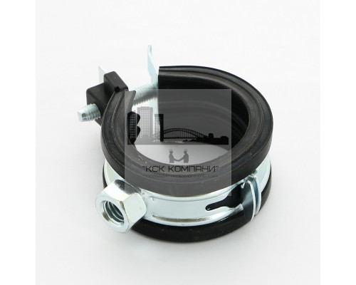 Хомут для труб KSB1 М8 3/4 (25-28 мм) 1 винт. с уплотн. epdm, быстрый замок, 3363028 (Валравен)