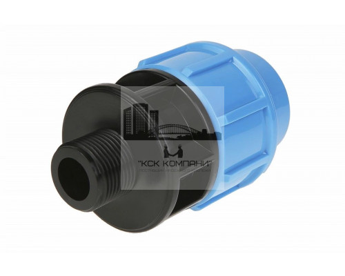 Муфта комбинированная 32 мм x 3/4 П с наружной резьбой (Jeelex)