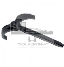 Двойной крюк с дюбелем для 2-х труб д. 10-32 мм