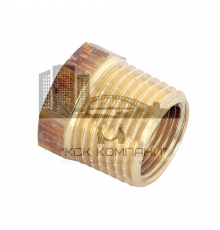 Футорка 266516 1/2"х3/8", бронза (Виега)