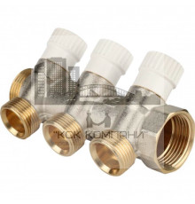 Коллектор распределительный 1", 3 отвода 3/4"ЕК SMB SMB 6851 013403 