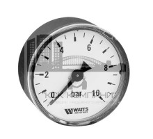 Манометр аксиальный F+R100 (MAL) 50 мм 10 бар (Ваттс)