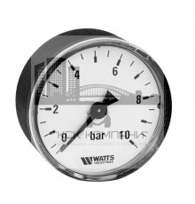 Манометр аксиальный F+R100 (MAL) 50 мм 10 бар (Ваттс)