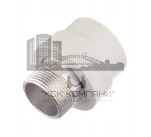 Муфта комбинированная ППР  215040 наружная резьба ? 40 мм x 1 1/4"