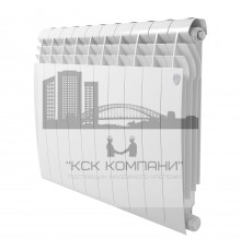 Радиатор биметаллический Biliner 500 x10 Bianco Traffico, боковое подключение