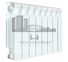 Радиатор биметаллический Monolit 350 x8, боковое подключение 