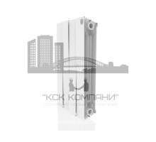 Радиатор биметаллический Pianoforte 500 x4 Bianco Traffico, боковое подключение