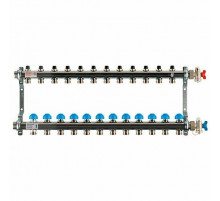 Распределительный коллектор  HKV на 12 контуров нержавеющая сталь 12181211001 