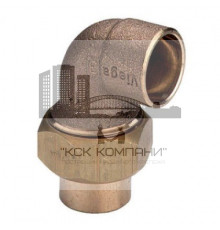 Сгон угловой 120498 ВР медный под пайку 22х1" (Виега)