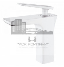 Смеситель GB1001N для раковины, хром/белый