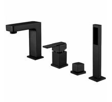 Смеситель GB6008-1 на борт ванны, черный