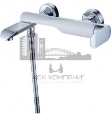 Смеситель для ванны GZ22031-F Maria хром/белый