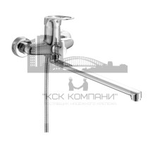 Смеситель для ванны (душевой набор) c длинным гусаком MICHAEL GZ18041