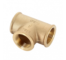 Тройник 264260 равнопроходной ВР 1", бронза (Виега)