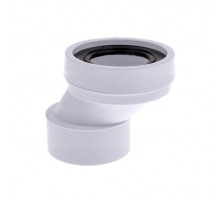 Труба фановая с прокладкой и смещением 40мм (гладкая) MRWC6 